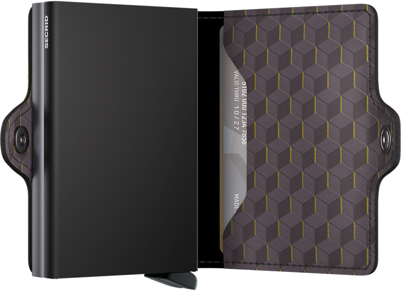 Secrid Twinwallet Optical Grey Yellow