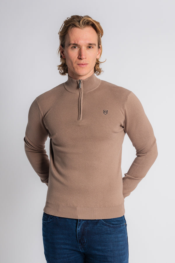 XV Kings Tommy Bowe Unione 1/4 Zip Knit