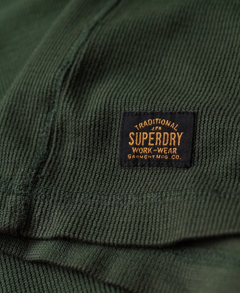 Superdry Waffle L/S Henley Top