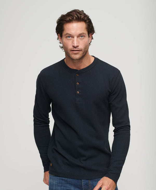 Superdry Waffle L/S Henley