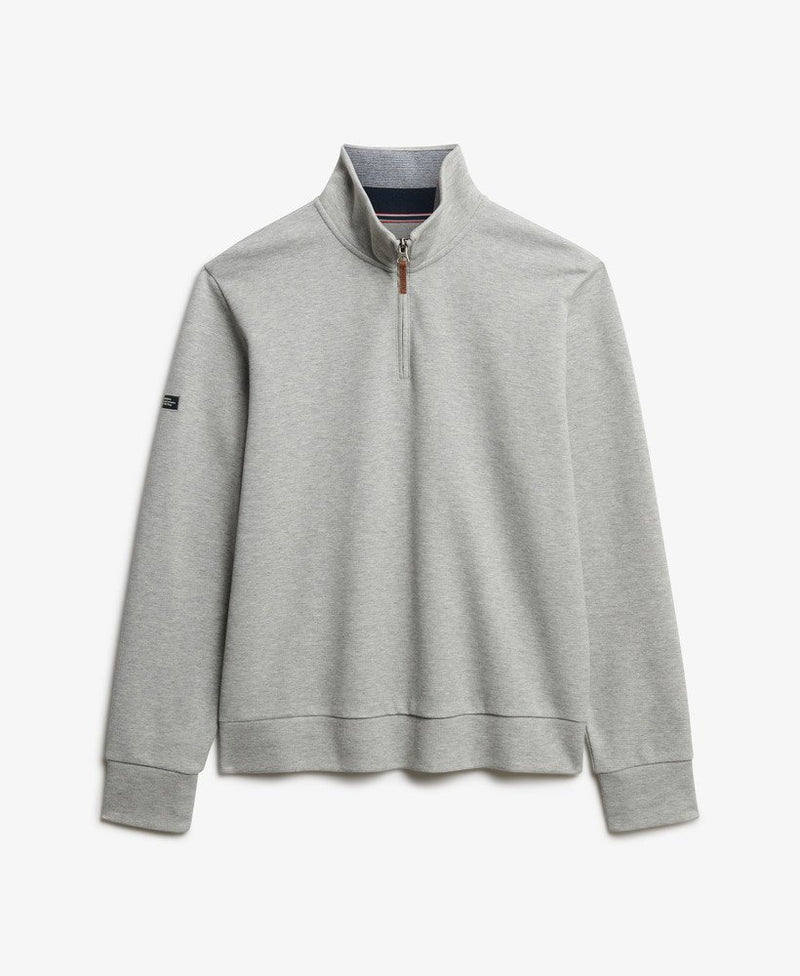 Superdry Essential Pique Half Zip Sweater