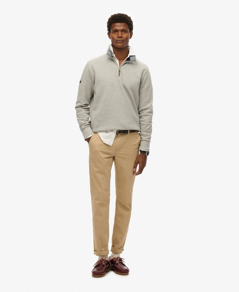 Superdry Essential Pique Half Zip Sweater