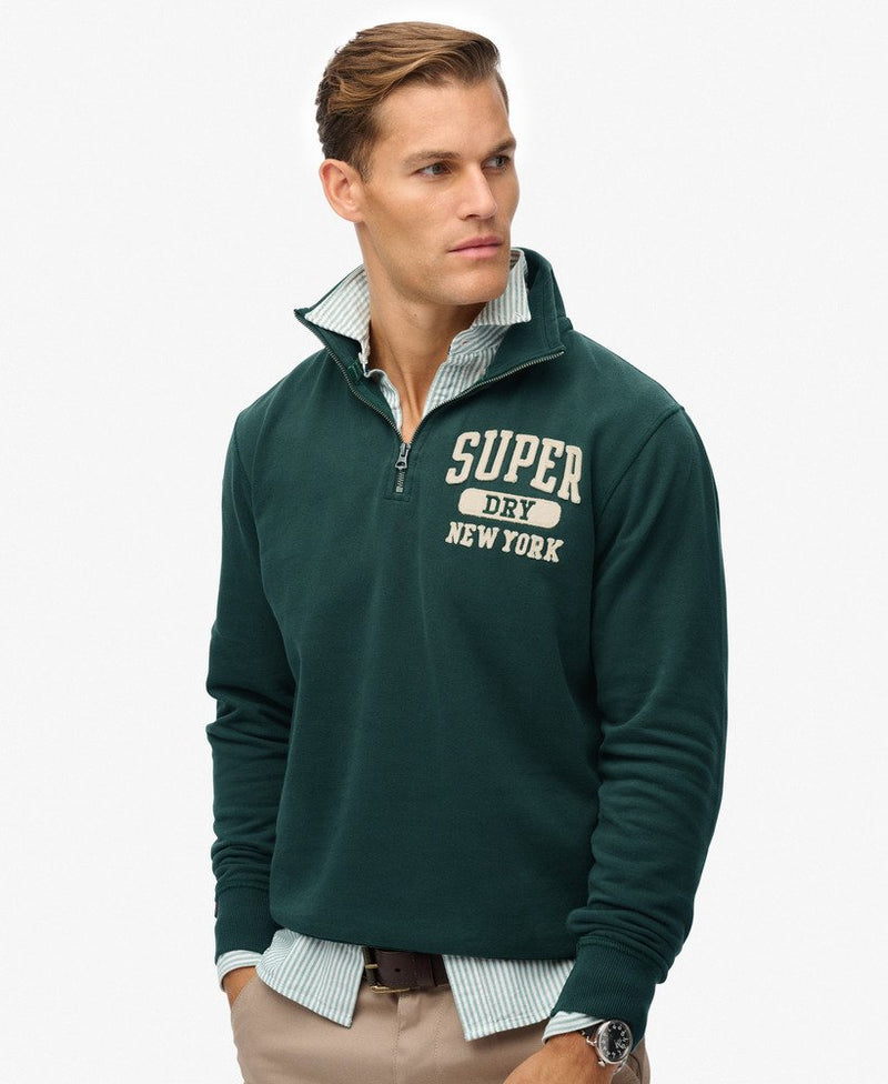 Superdry Vintage Athletic Half Zip