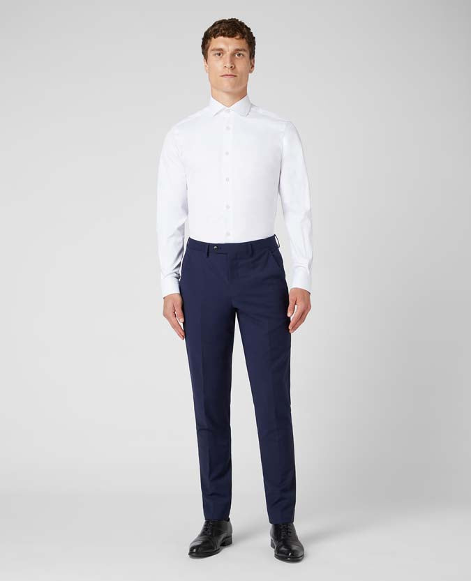 Remus Uomo Tapered Formal Stretch Shirt