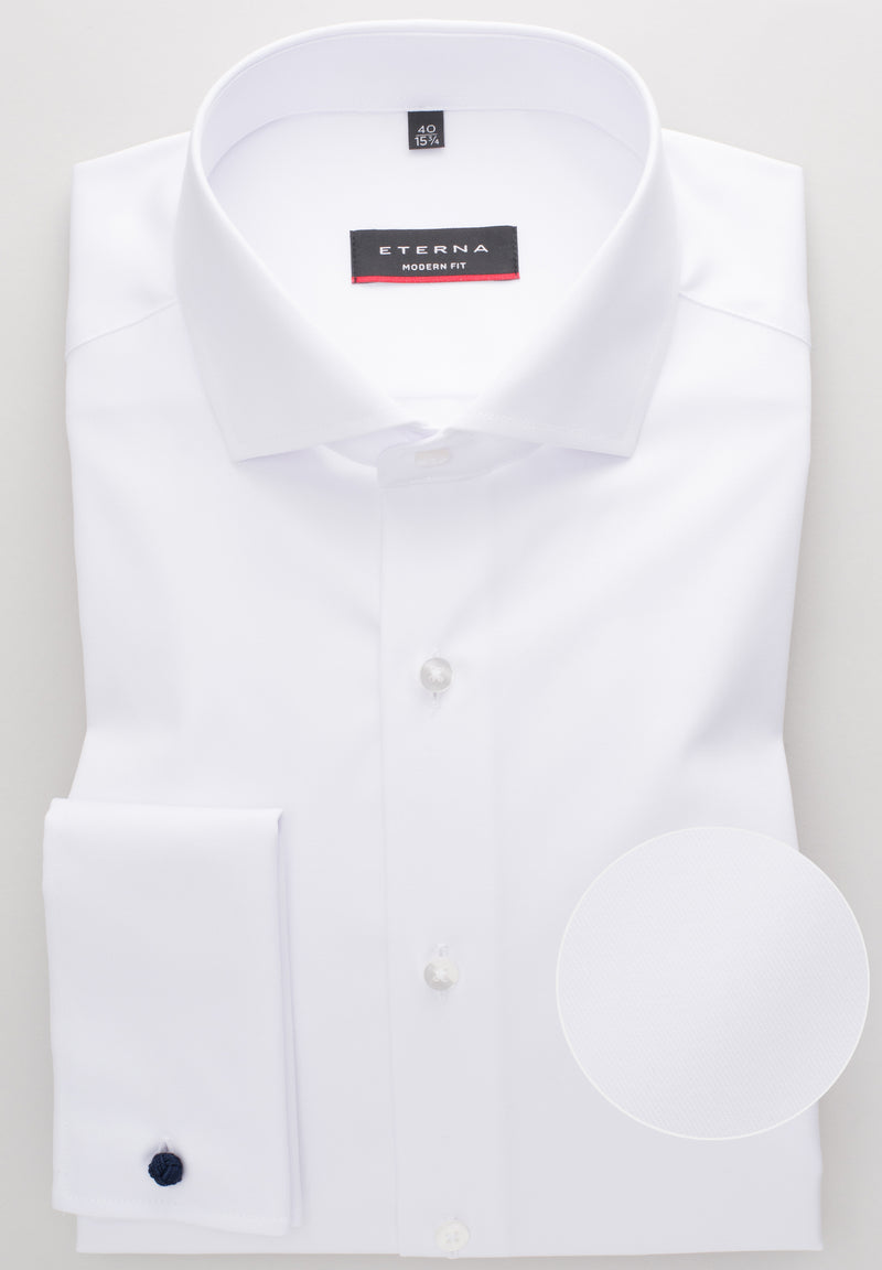 Eterna Modern Fit Double Cuff Formal Shirt
