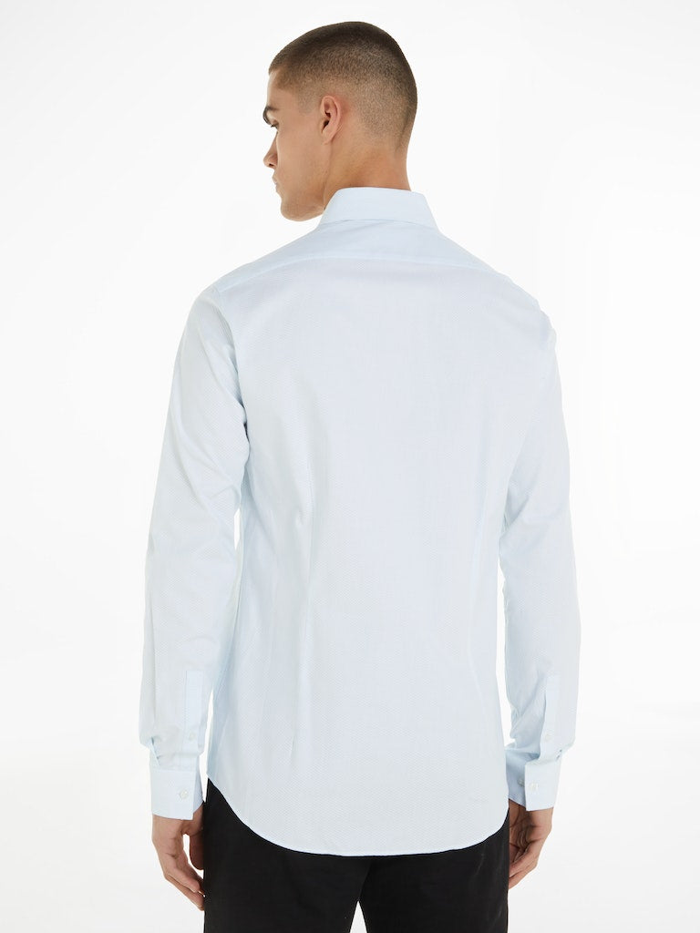 Calvin Klein Structure Easy Care Slim Shirt