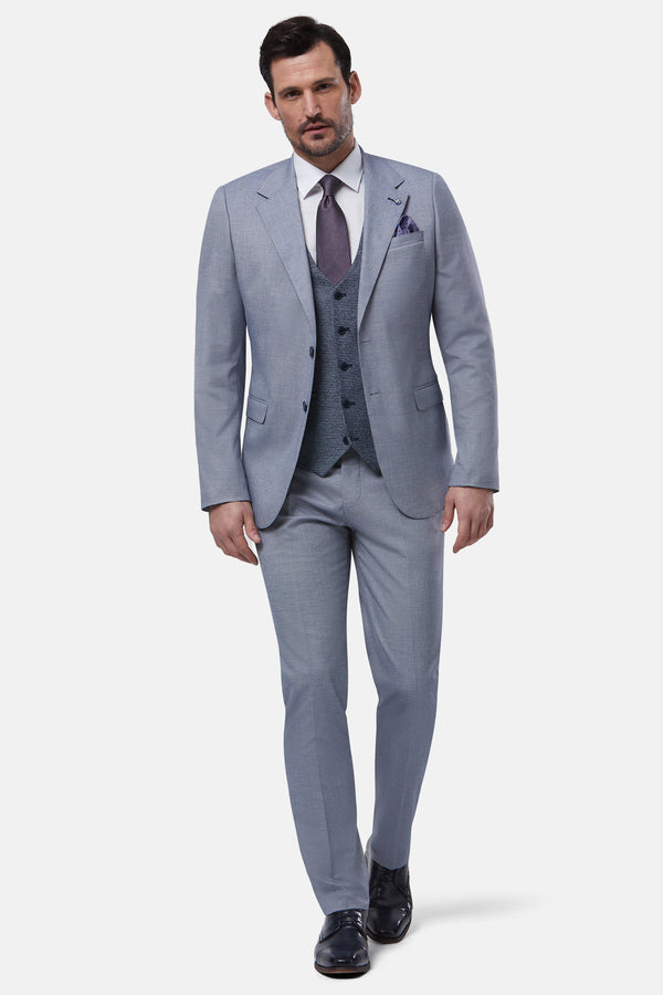 Benetti London 3 Piece Tailored  Fit Suit