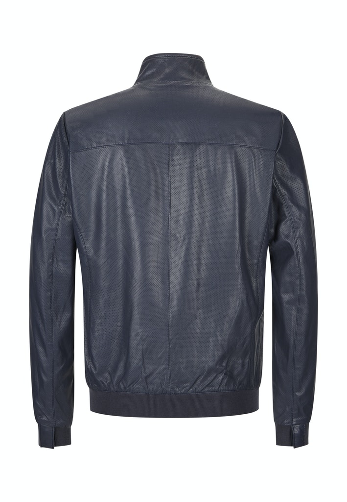 Milestone MSPEPINO - Leather jacket - cognac - Zalando.de