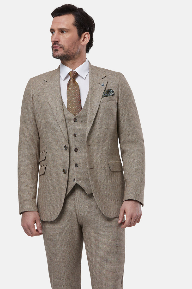 Benetti Prague 3 Piece Tailored Fit Suit