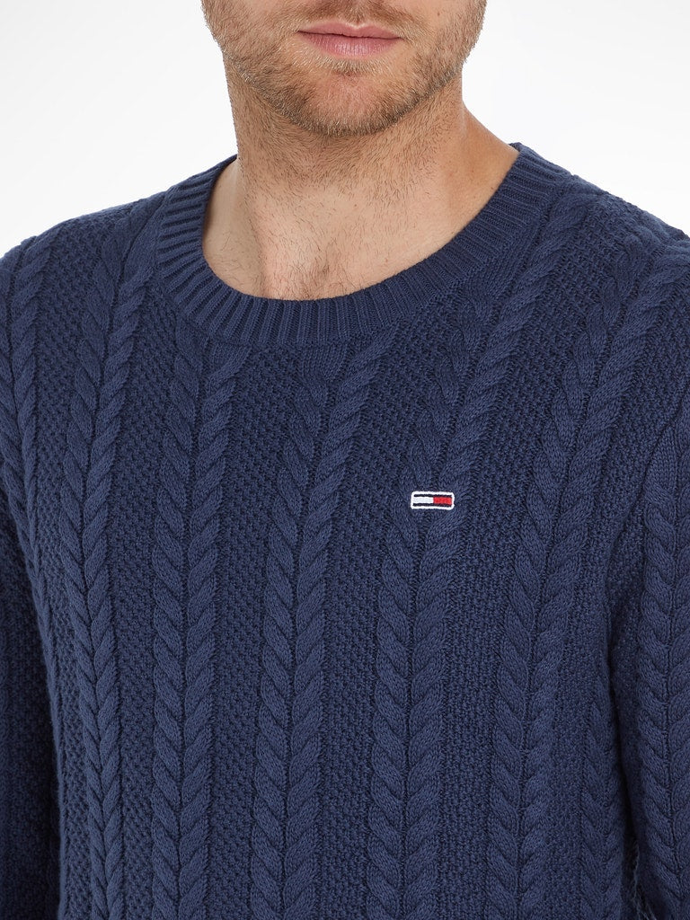 Tommy Jeans Regular Cable Sweater